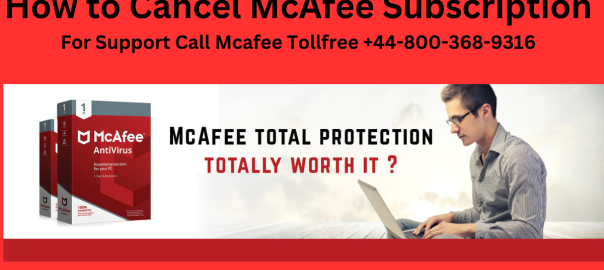 How to Cancel McAfee Subscription