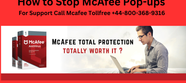 How to Stop McAfee Pop-ups,McAfee Pop-ups